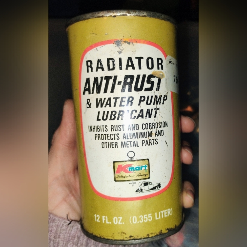 Kmart Radiator Anti-Rust And Water Pump Lubricant From 1960-1970